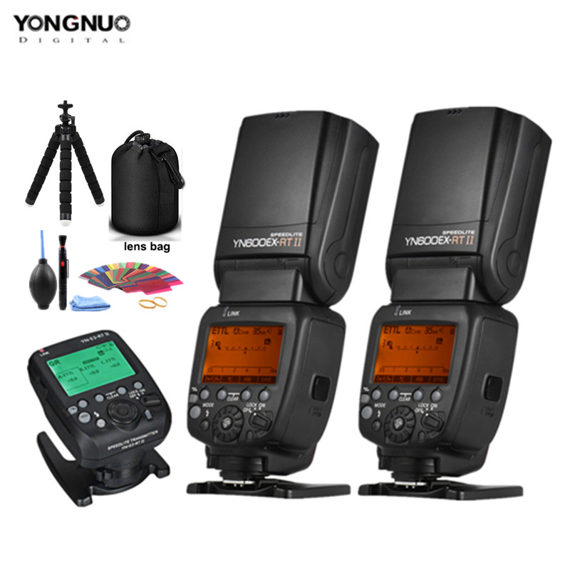 

YONGNUO YN600EX-RT II AutoL HSS Flash Speedlite + YN-E3-RT II Controller Trigger for 5D3 5D2 7D Mark 6D 70D 60D etc