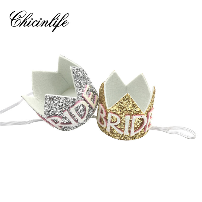 Chicinlife 1Pc bride Crown Bachelorette Party wedding Hat Headband Crown Photo Booth Props decoration Hen party supplies
Chicinlife 1Pc bride Crown Bachelorette Party wedding Hat Headband Crown Photo Booth Props decoration Hen party supplies