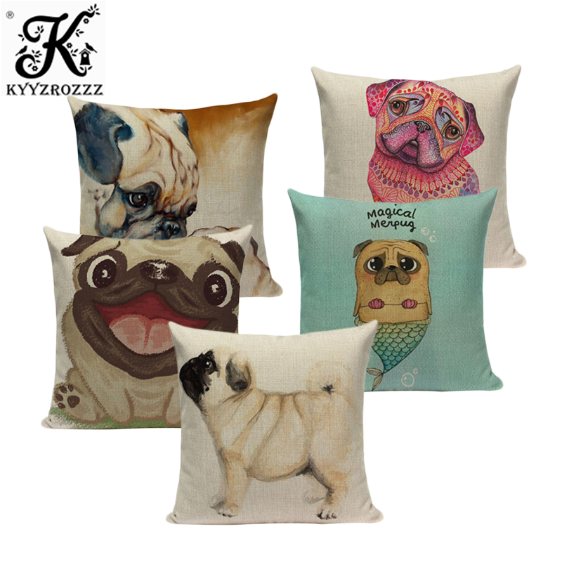 Pug Home Decorative Sofa Camping Cushions animal Throw Pillow Case custom Linen one side print Square Pillows cushion cover
Pug Home Decorative Sofa Camping Cushions animal Throw Pillow Case custom Linen one side print Square Pillows cushion cover