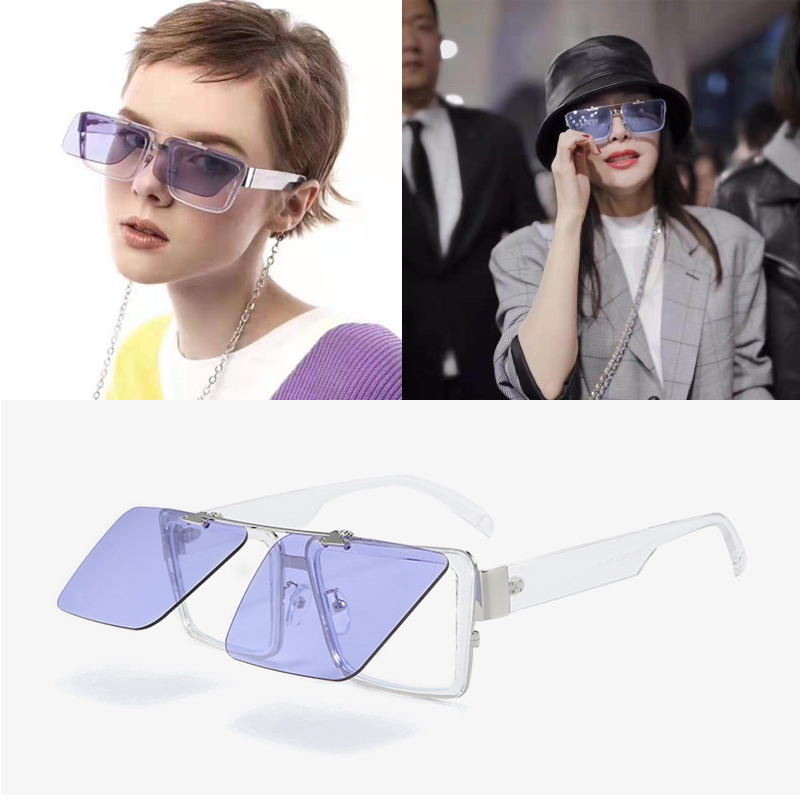 2020Classic luxury men sunglasses brand of fashion metal design Double Flip Up square sunglasses for women driving
2020Classic luxury men sunglasses brand of fashion metal design Double Flip Up square sunglasses for women driving