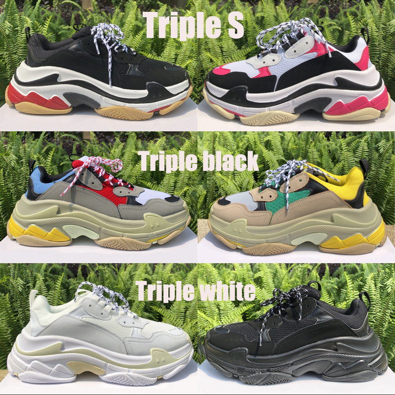 2020 fashion Paris Triple s mens casual dad shoes triple black white grey pink vintage men women platform Sneakers EUR 36-45, 15 us dollars for box
2020 fashion Paris Triple s mens casual dad shoes triple black white grey pink vintage men women platform Sneakers EUR 36-45, 15 us dollars for box