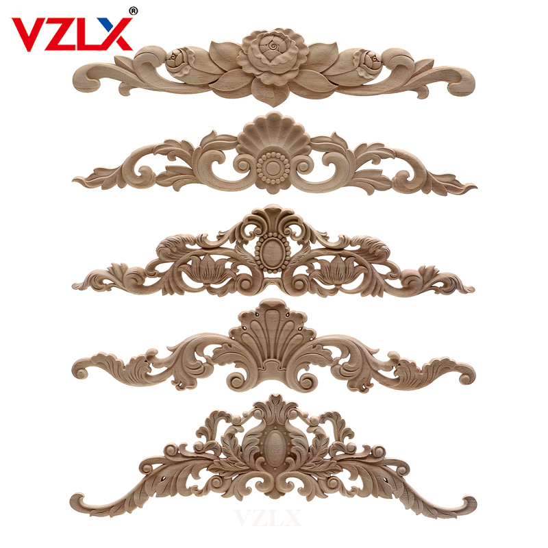 VZLX Wood Carved Decal Corner Frame Doors Furniture Woodcarving Decorative Wooden Figurines Craft Long Applique Decoration
VZLX Wood Carved Decal Corner Frame Doors Furniture Woodcarving Decorative Wooden Figurines Craft Long Applique Decoration