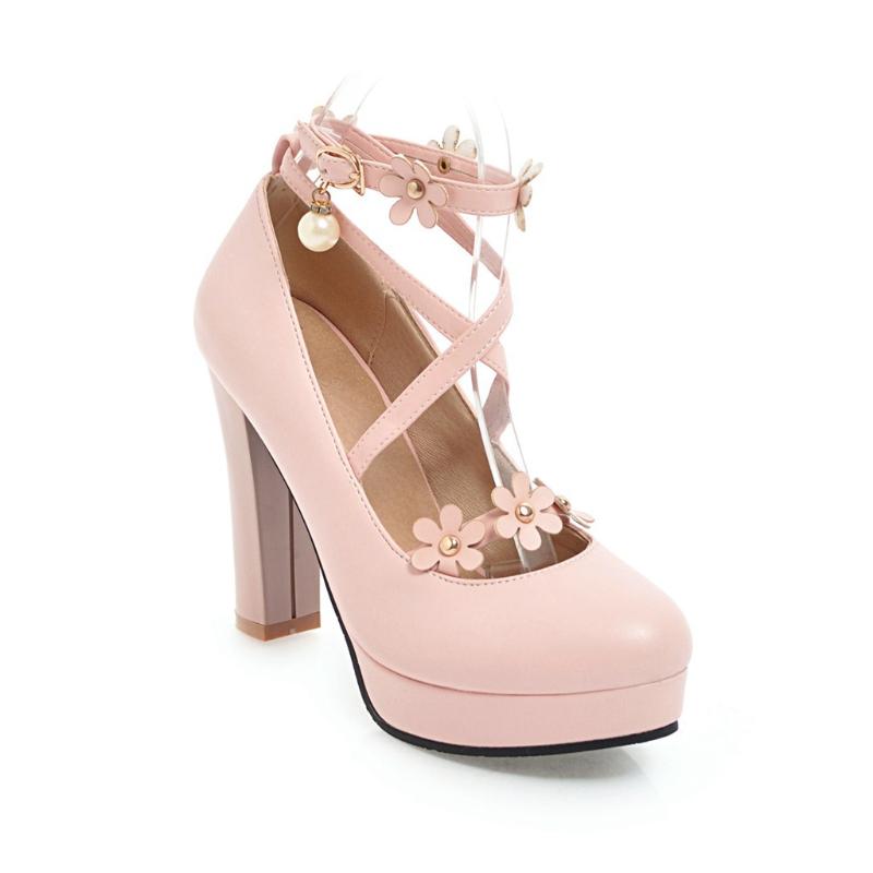 The new 2020 spring high with thick with waterproof Taiwan sweet flower size code 33 single shoes 1836-43, Black
The new 2020 spring high with thick with waterproof Taiwan sweet flower size code 33 single shoes 1836-43, Black