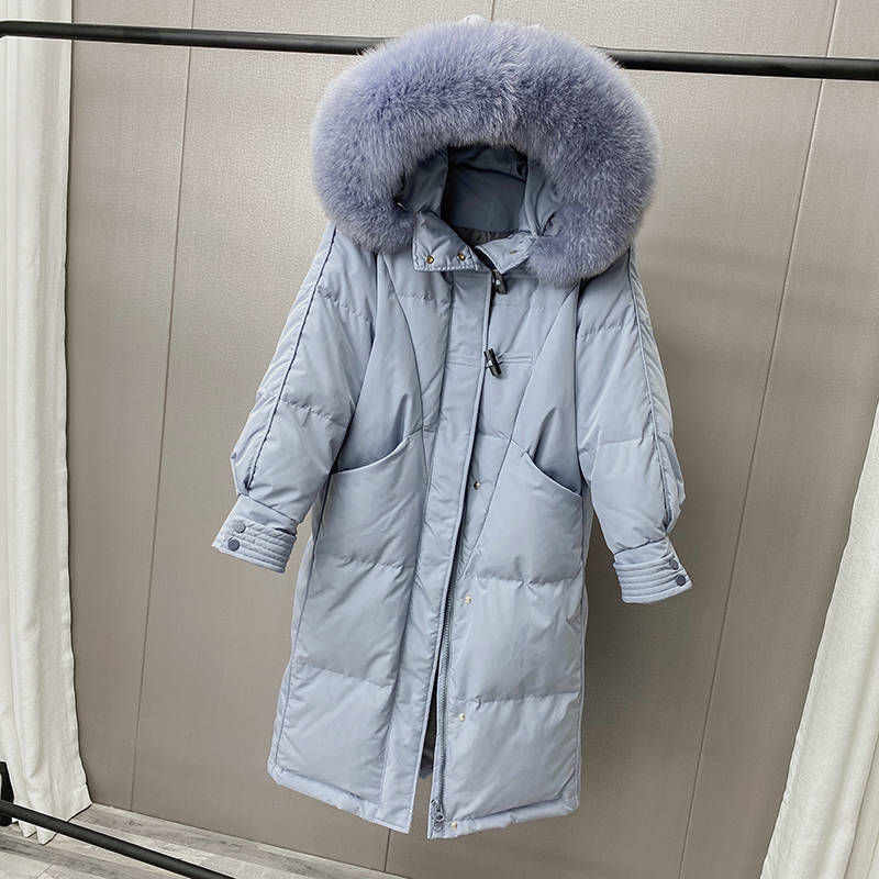 Women' Duck down Thicken Down Jacket Winter Hooded Clothes 2020 Fur Collar Long Coat Female Warm Parka, Beige
Women' Duck down Thicken Down Jacket Winter Hooded Clothes 2020 Fur Collar Long Coat Female Warm Parka, Beige