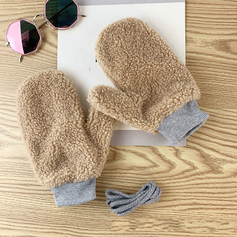 Gloves Woman Winter Plush Thickening Wind-proof Warm Cute Cartoon Student Gloves womens winter
Gloves Woman Winter Plush Thickening Wind-proof Warm Cute Cartoon Student Gloves womens winter