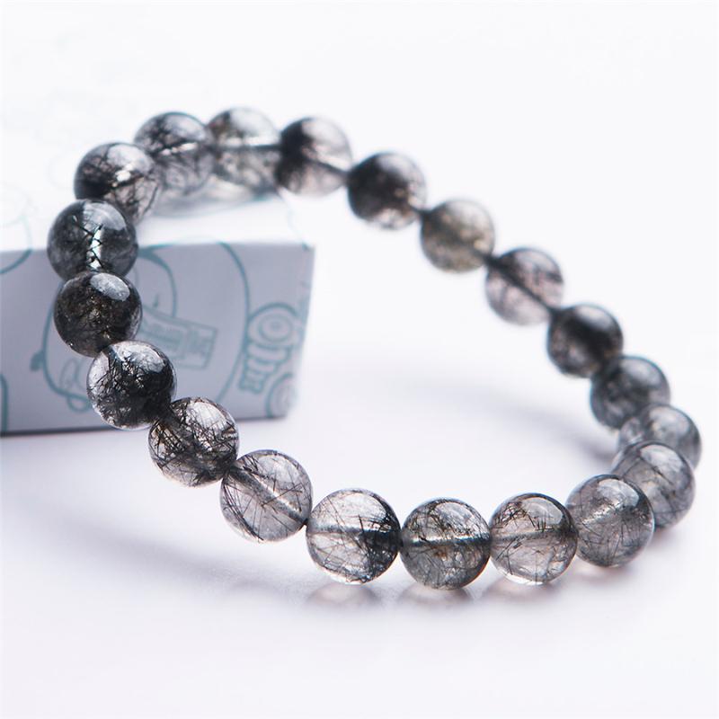Genuine Brazil Natural Black Rutilated Quartz Crystal Clear Round Bead Stretch Bracelets For Women Men 10mm
Genuine Brazil Natural Black Rutilated Quartz Crystal Clear Round Bead Stretch Bracelets For Women Men 10mm
