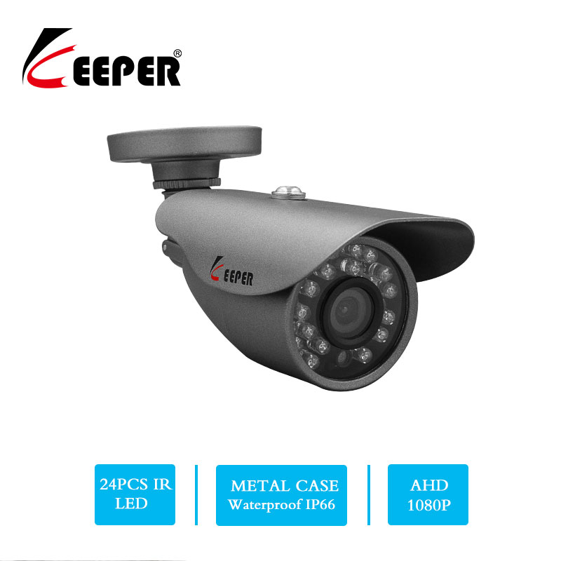 Keeper 2.0MP 1080P AHD surveilance security cameras with IR-CUT 24 IR LEDs Night Vision Analog camera indoor/outdoor HD camera
Keeper 2.0MP 1080P AHD surveilance security cameras with IR-CUT 24 IR LEDs Night Vision Analog camera indoor/outdoor HD camera
