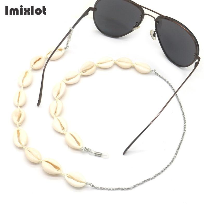Fashion Conch Seashell Glasses Chains Neck Strap Natural Shell Beads Eyeglasses Necklace Stainless Steel Sunglasses Cord Lanyard
Fashion Conch Seashell Glasses Chains Neck Strap Natural Shell Beads Eyeglasses Necklace Stainless Steel Sunglasses Cord Lanyard