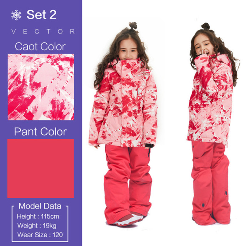 Girls' Toddler Ski Jacket and Snowbib Snowsuit Set Kids Winter Ski Sets Children Snow Suit Coats, Girls 01
Girls' Toddler Ski Jacket and Snowbib Snowsuit Set Kids Winter Ski Sets Children Snow Suit Coats, Girls 01