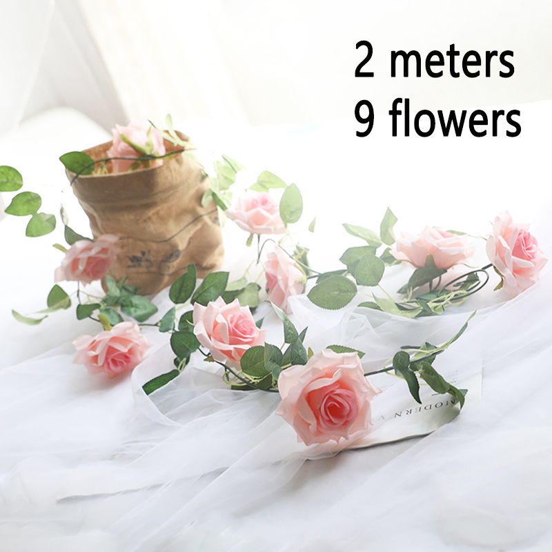 3 Pcs Silk Roses Ivy Vine with Green Leaves for Home Wedding Decoration Fake Leaf Diy Hanging Garland Artificial Flowers, Orange
3 Pcs Silk Roses Ivy Vine with Green Leaves for Home Wedding Decoration Fake Leaf Diy Hanging Garland Artificial Flowers, Orange