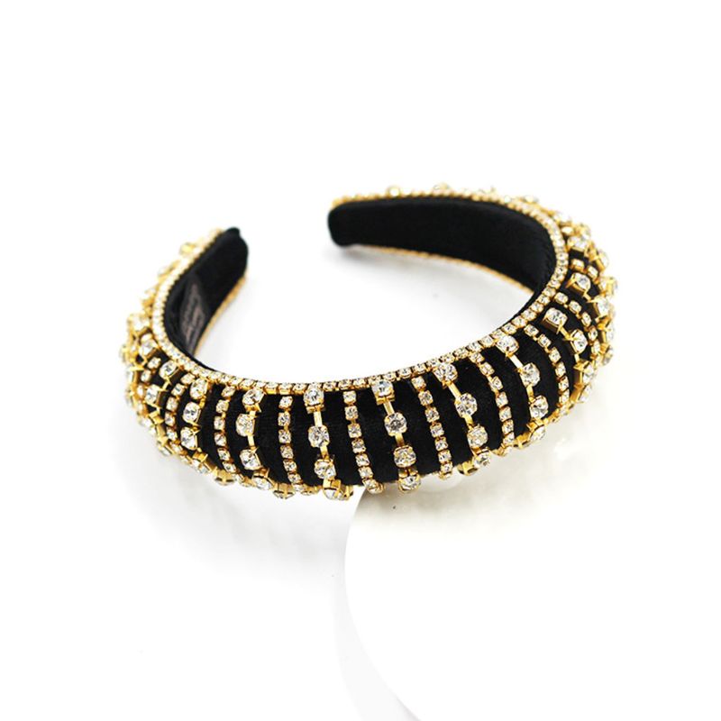 Baroque Tiaras Wide Headband Girls Luxurious Color Crystal Rhinestones Hair Hoop L41B
Baroque Tiaras Wide Headband Girls Luxurious Color Crystal Rhinestones Hair Hoop L41B