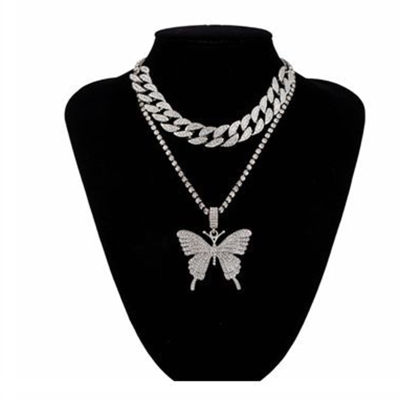 Necklace Pendant Cuban Link Chain Choker Necklace Women Girls Chains Luxury Bling Hip Hop Jewelry
Necklace Pendant Cuban Link Chain Choker Necklace Women Girls Chains Luxury Bling Hip Hop Jewelry
