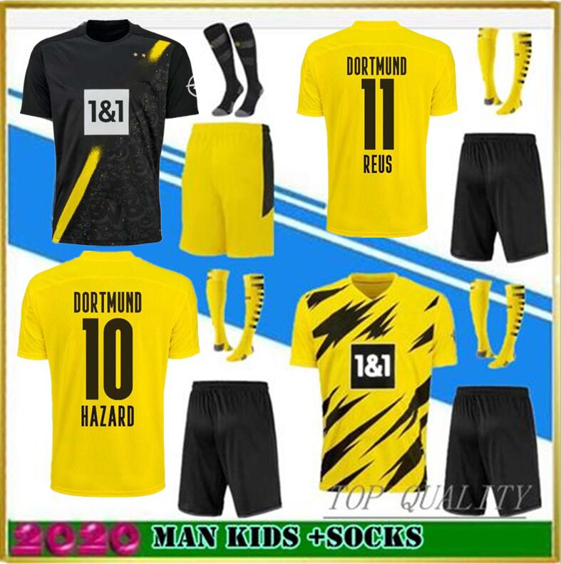 2021 REUS Soccer Jersey Adult kids Kits+Socks 20/21 HAZARD HAALAND SANCHO GOTZE PACO ALCACER Full set football shirt, Away
2021 REUS Soccer Jersey Adult kids Kits+Socks 20/21 HAZARD HAALAND SANCHO GOTZE PACO ALCACER Full set football shirt, Away