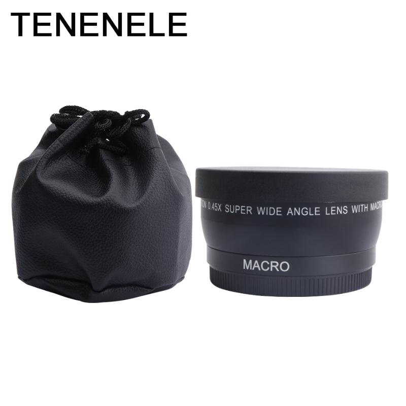 Camera Lens 0.45X 37 43 46 49 52 MM Wide Angle Lens Macro Optics Lenses with Cap For Canon EOS For Nikon Sony Camera Accessories
Camera Lens 0.45X 37 43 46 49 52 MM Wide Angle Lens Macro Optics Lenses with Cap For Canon EOS For Nikon Sony Camera Accessories