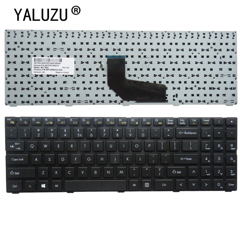 YALUZU NEW US Laptop Keyboard for DNS TWC K580S D0 D1 D2 D3 K580N TWH K580C K620C AETWC700010 MP-09R63SU-920
YALUZU NEW US Laptop Keyboard for DNS TWC K580S D0 D1 D2 D3 K580N TWH K580C K620C AETWC700010 MP-09R63SU-920