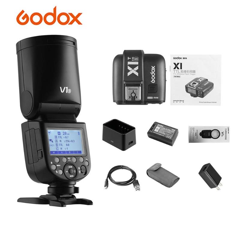 Godox V1S Camera Flash Speedlite X1T-SL Flash Trigger Wireless 2.4G Zoom for Camera Wedding Portrait Studio Photography
Godox V1S Camera Flash Speedlite X1T-SL Flash Trigger Wireless 2.4G Zoom for Camera Wedding Portrait Studio Photography