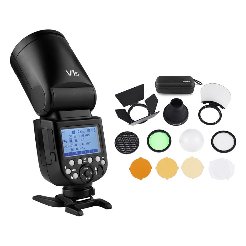Godox V1F Professional Camera Flash Speedlite flash studio Speedlight Round Head Wireless for Wedding Accessories Kit
Godox V1F Professional Camera Flash Speedlite flash studio Speedlight Round Head Wireless for Wedding Accessories Kit
