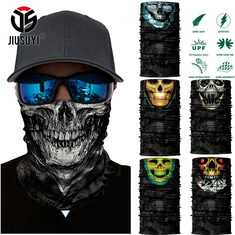 3D Seamless Balaclava Magic Scarf Neck Face Mask Ghost Skull Skeleton Head Bandana Shield Headband Headwear Bandana Men Bicycle
3D Seamless Balaclava Magic Scarf Neck Face Mask Ghost Skull Skeleton Head Bandana Shield Headband Headwear Bandana Men Bicycle
