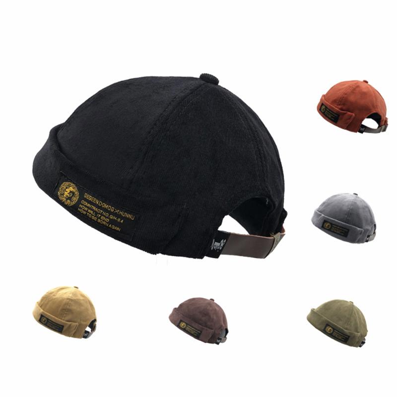 2020 Novelty Fold Skull cap Retro Sailor Cap Casual Men Women Warm Rolled Cuff Bucket Brimless Hat Adjustable Cotton Bonnet, Black
2020 Novelty Fold Skull cap Retro Sailor Cap Casual Men Women Warm Rolled Cuff Bucket Brimless Hat Adjustable Cotton Bonnet, Black