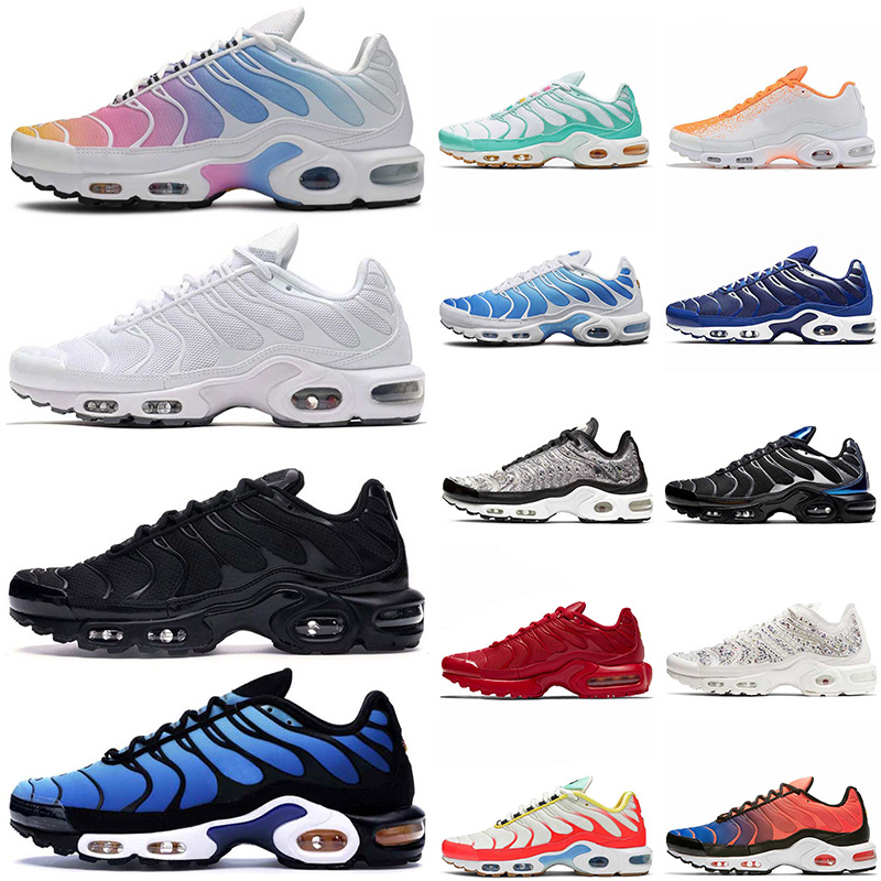 2020 New Arrivals TN Plus Ultra SE Mens Womens Rainbow Silver Color Flip Triple White Running Shoes Outdoor Trainers Sports Sneakers, A15 fade chorome 40-45
2020 New Arrivals TN Plus Ultra SE Mens Womens Rainbow Silver Color Flip Triple White Running Shoes Outdoor Trainers Sports Sneakers, A15 fade chorome 40-45