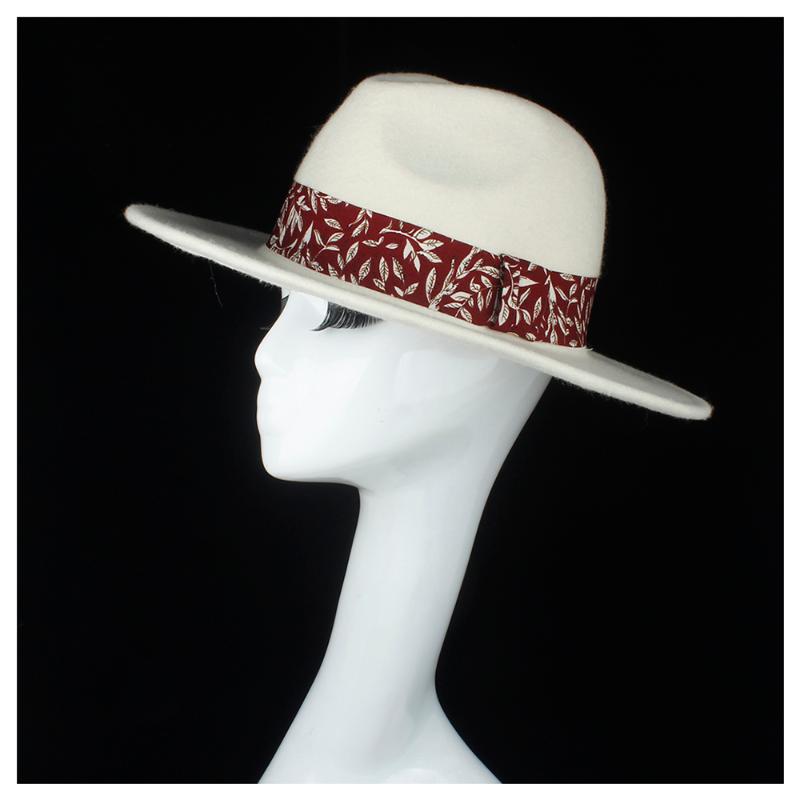 100% White Wool Women Fedora Hat With Floral Satin Panama Hat Trilby Jazz Elegant Lady Fascinator Size 56-58CM
100% White Wool Women Fedora Hat With Floral Satin Panama Hat Trilby Jazz Elegant Lady Fascinator Size 56-58CM