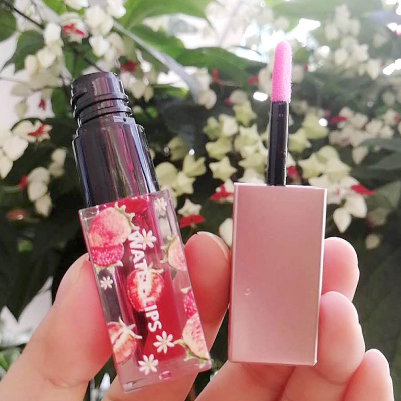 Lip Gloss Nourishing Color Changing Transparent Makeup Moisturizing Liquid Lipstick Plant Lips