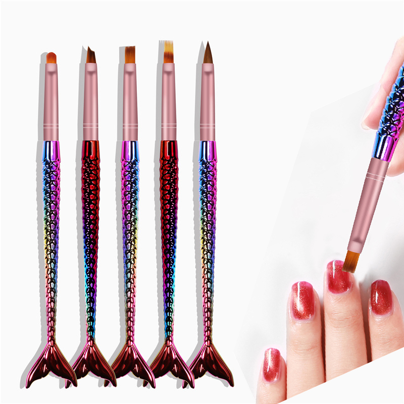 5pcs/set Mermaid Gradient Nail Pen Nail Art Brush Gradient Art Drawing Dotting Pen Liner Manicure Tool
5pcs/set Mermaid Gradient Nail Pen Nail Art Brush Gradient Art Drawing Dotting Pen Liner Manicure Tool