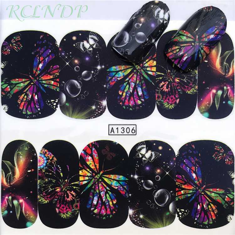 Nail sticker art decoration slider Colorful butterfly Starry adhesive design Water decals manicure lacquer accessoires foil, White
Nail sticker art decoration slider Colorful butterfly Starry adhesive design Water decals manicure lacquer accessoires foil, White