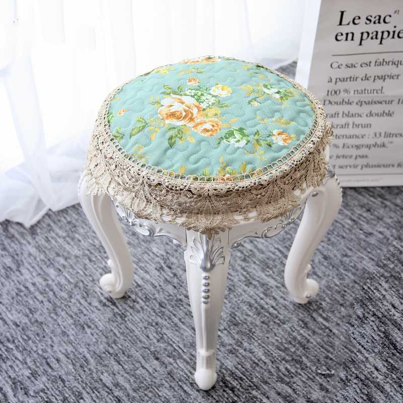 DIA30/35/40/45CM Pastoral style floral roud stool cover home makeup stool pad dressing table cover seat mat
DIA30/35/40/45CM Pastoral style floral roud stool cover home makeup stool pad dressing table cover seat mat