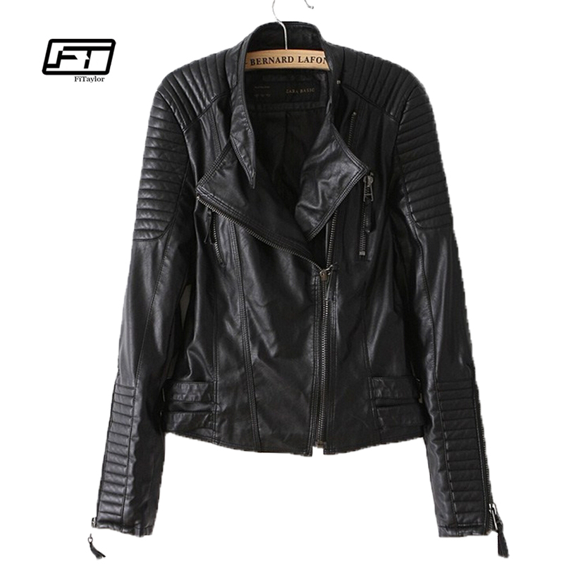 new autumn winter women PU leather jacket fashion Motorcycle coat female rivet long sleeve short design stand collar basic coat, Black
new autumn winter women PU leather jacket fashion Motorcycle coat female rivet long sleeve short design stand collar basic coat, Black