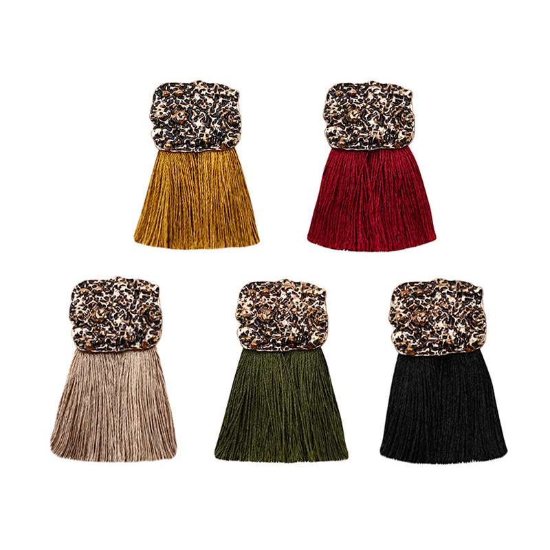 Dangle & Chandelier JOUVAL Women Bohemian Statement Tassel Fringe Earrings Square Drop Earring Female Eardrop Brincos Fashion Jewelry
Dangle & Chandelier JOUVAL Women Bohemian Statement Tassel Fringe Earrings Square Drop Earring Female Eardrop Brincos Fashion Jewelry