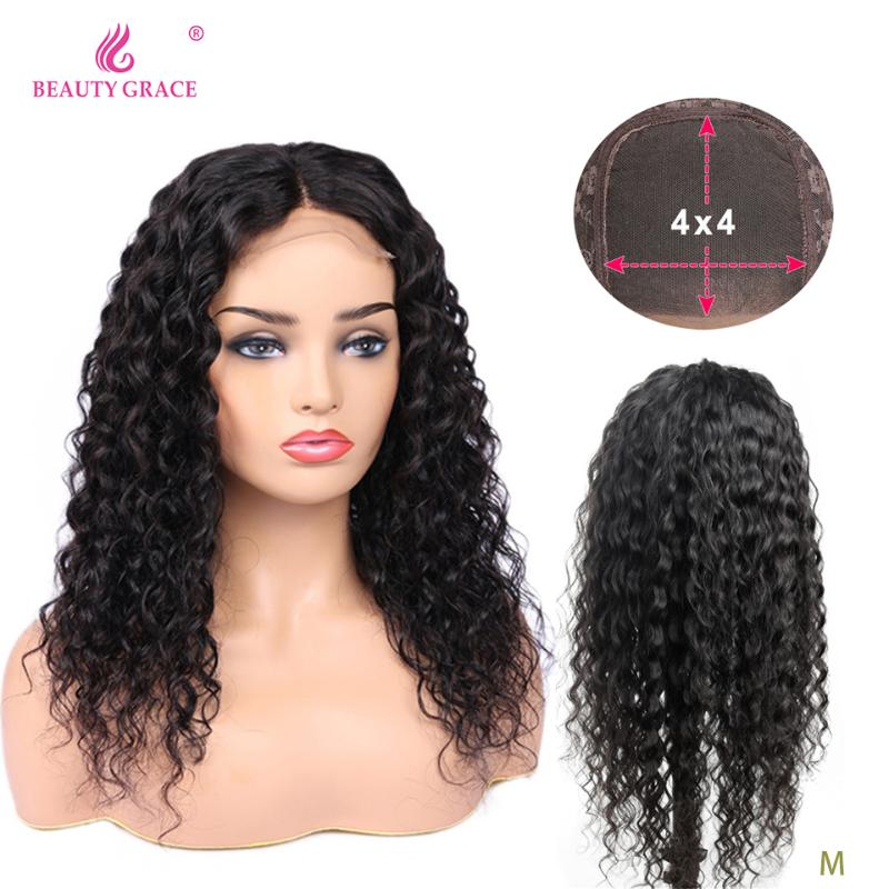 Beauty Grace Water Wave Lace Front Wig 4X4 Human Hair Lace Wig Density 150% Brazilian Remy Hair 10-26 Inches, As pic
Beauty Grace Water Wave Lace Front Wig 4X4 Human Hair Lace Wig Density 150% Brazilian Remy Hair 10-26 Inches, As pic