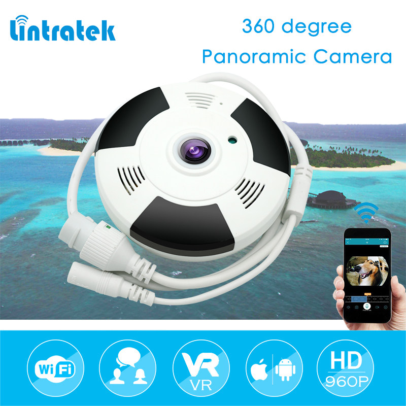 Lintratek 2MP Wireless IP Camera Panoramic Wi-Fi FishEye Camera 360 Degree Mini CCTV Home Security HD 1080P Camara IPCAM#50
Lintratek 2MP Wireless IP Camera Panoramic Wi-Fi FishEye Camera 360 Degree Mini CCTV Home Security HD 1080P Camara IPCAM#50