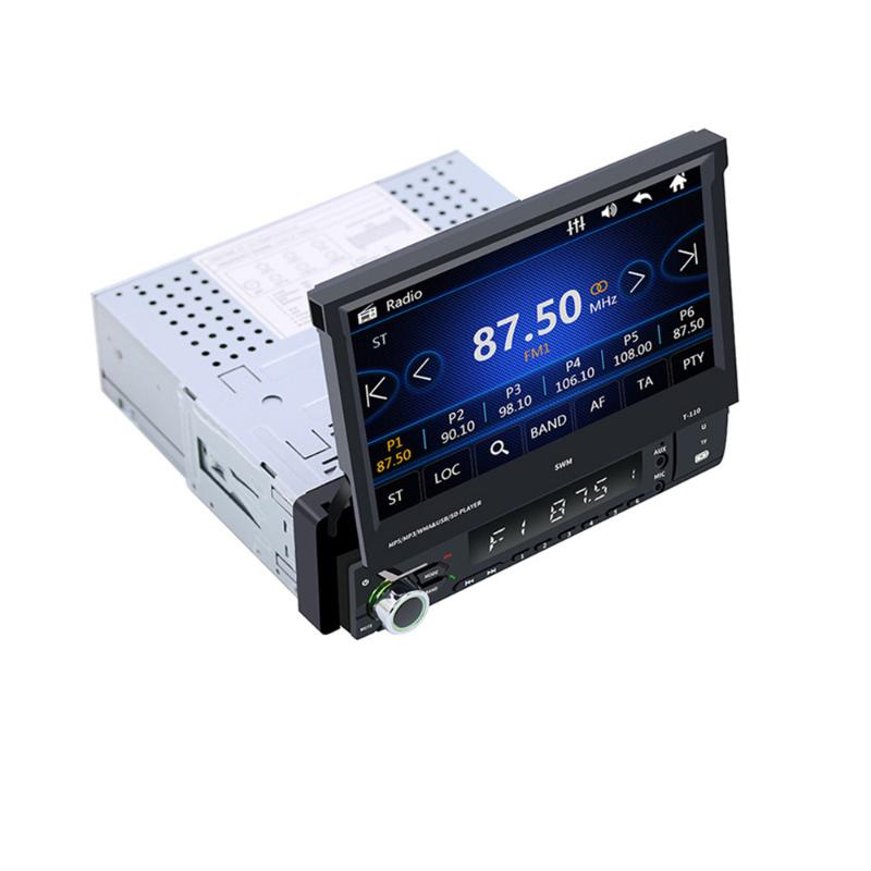 9601 1 Din 7 inch Retractable Car Radio HD Touch Screen MP5 video Player Bluetooth Radio USB TF FM SD Rear Camera auto stereo
9601 1 Din 7 inch Retractable Car Radio HD Touch Screen MP5 video Player Bluetooth Radio USB TF FM SD Rear Camera auto stereo