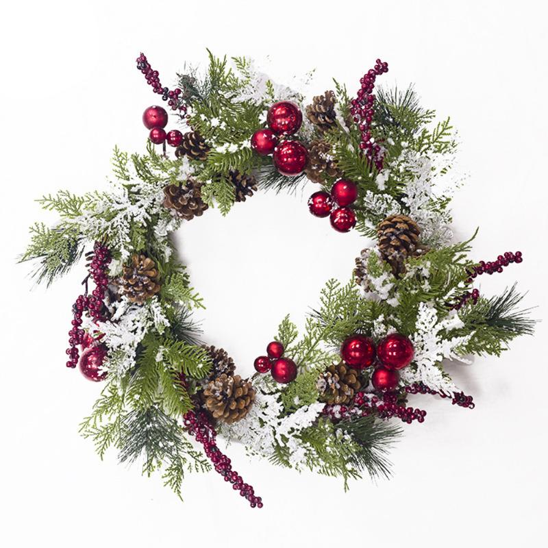 Realistic Christmas Red Berries Wreath Holiday Props Garland Hanging Pendant Store Window Wall Decor Fall Pine Artificial Wreath, A2
Realistic Christmas Red Berries Wreath Holiday Props Garland Hanging Pendant Store Window Wall Decor Fall Pine Artificial Wreath, A2