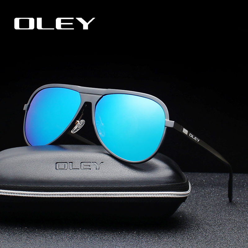 OLEY Brand Aluminum magnesium Polarized Sunglasses Men Classic pilot glasses For Men Oculos masculino Male Customizable logo
OLEY Brand Aluminum magnesium Polarized Sunglasses Men Classic pilot glasses For Men Oculos masculino Male Customizable logo