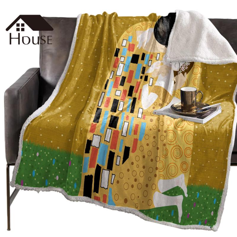 BIGHOUSES Throw Blanket A Reworking Of The Gustav Klimt Kiss Blankets Fleece Blankets Personalized Bedclothes
BIGHOUSES Throw Blanket A Reworking Of The Gustav Klimt Kiss Blankets Fleece Blankets Personalized Bedclothes