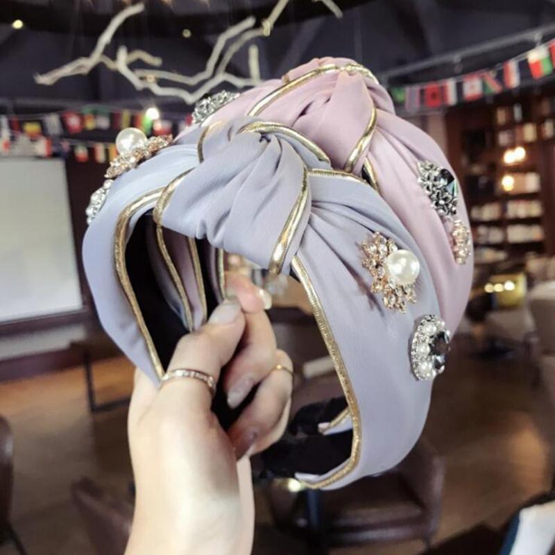 High Quality Fashion Hairband Rhinestone Headbands For Women Luxury Hair Band Turban Womens Hair Accessories Gift Autumn New
High Quality Fashion Hairband Rhinestone Headbands For Women Luxury Hair Band Turban Womens Hair Accessories Gift Autumn New