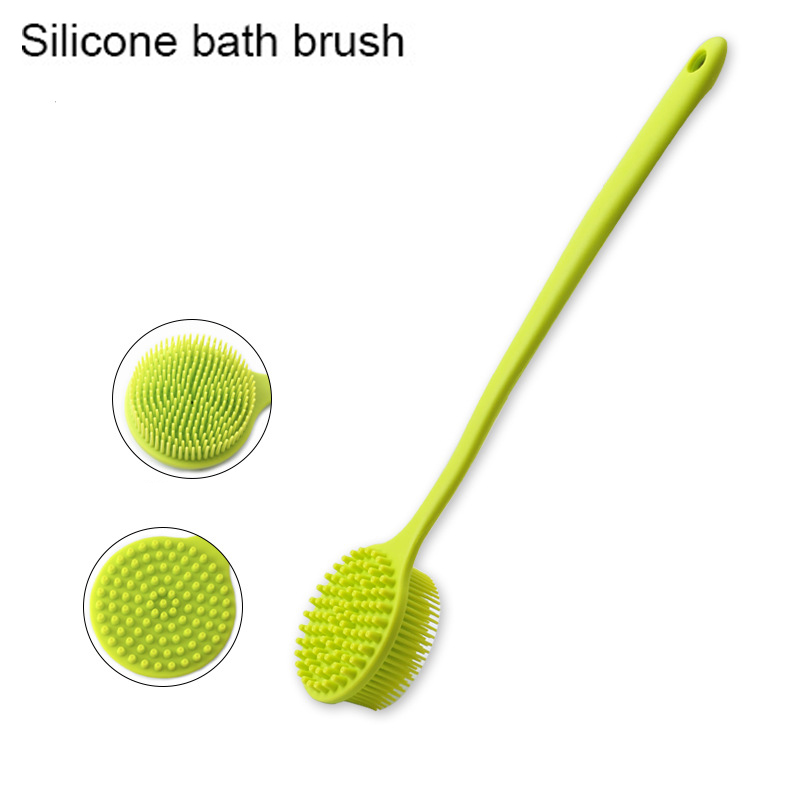 Soft Silicone Body Bath Shower Brush Back Scrubber Long Handle Skin Exfoliating Bathroom P9
Soft Silicone Body Bath Shower Brush Back Scrubber Long Handle Skin Exfoliating Bathroom P9