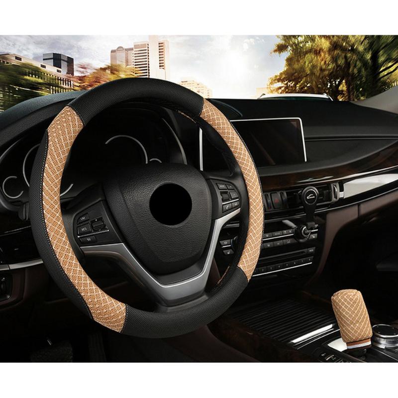 3D Steering Wheel Cover Honeycomb Refreshing Breathable Summer Ice Silk Handle Dehumidifying Wicking Away Non-slip
3D Steering Wheel Cover Honeycomb Refreshing Breathable Summer Ice Silk Handle Dehumidifying Wicking Away Non-slip