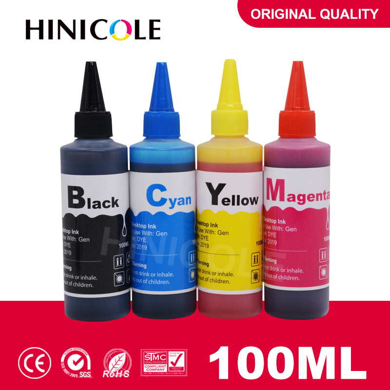 Hinicole Printer Ink 100ml Bottle Dye Ink Refill Kit For for Canon Brother Ricoh Inkjet Cartridge Ciss Tank
Hinicole Printer Ink 100ml Bottle Dye Ink Refill Kit For for Canon Brother Ricoh Inkjet Cartridge Ciss Tank