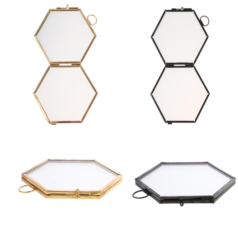 Hanging Metal Glass Vintage Hexagon Photo Frame Picture Frame Keepsake Gift Desktop Home Decoration 8.8x8.5cm
Hanging Metal Glass Vintage Hexagon Photo Frame Picture Frame Keepsake Gift Desktop Home Decoration 8.8x8.5cm