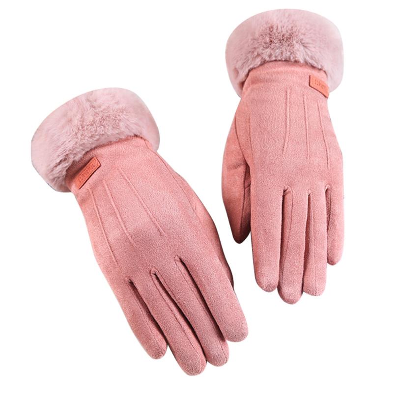 Women's Gloves In Autumn And Winter Windproof Warm Plus Velvet Gloves Gray,Pink,Black,Blue,Coffee Colors
Women's Gloves In Autumn And Winter Windproof Warm Plus Velvet Gloves Gray,Pink,Black,Blue,Coffee Colors
