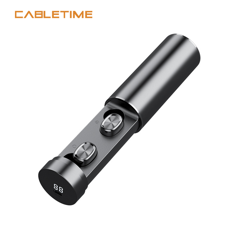 CABLETIME 2020 Wireless Earphone LED BluetoothV5.0 Waterproof High Sound Earphone for Smart phone X Oneplus N382
CABLETIME 2020 Wireless Earphone LED BluetoothV5.0 Waterproof High Sound Earphone for Smart phone X Oneplus N382