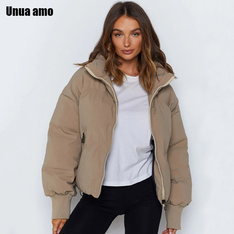 Unua amo 2020 Winter Jacket Women Thick Warm Women's Parka Stylish Loose Casual Cotton-padded Jacket Bubbble Coat, Beige
Unua amo 2020 Winter Jacket Women Thick Warm Women's Parka Stylish Loose Casual Cotton-padded Jacket Bubbble Coat, Beige