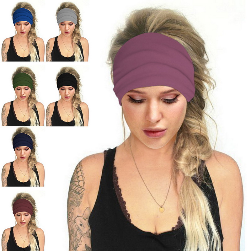 New Unisex Solid Color Headband Hair Elastic Bands for Men Women Stretch Outdoor Fitness Head Bands HairbanHa ir accessories, 4-1pc
New Unisex Solid Color Headband Hair Elastic Bands for Men Women Stretch Outdoor Fitness Head Bands HairbanHa ir accessories, 4-1pc