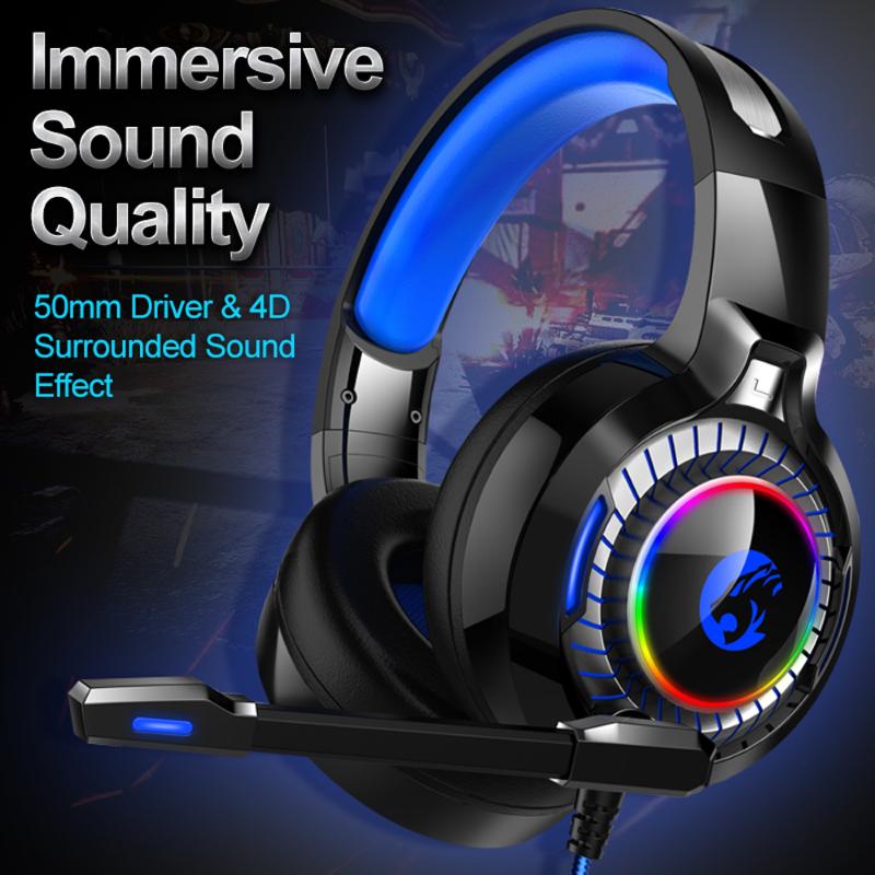 Joinrun A66 Gaming Headphone 4D Stereo RGB Marquee Headset with Microphone for New Xbox One/Laptop/PC Tablet Gamer
Joinrun A66 Gaming Headphone 4D Stereo RGB Marquee Headset with Microphone for New Xbox One/Laptop/PC Tablet Gamer