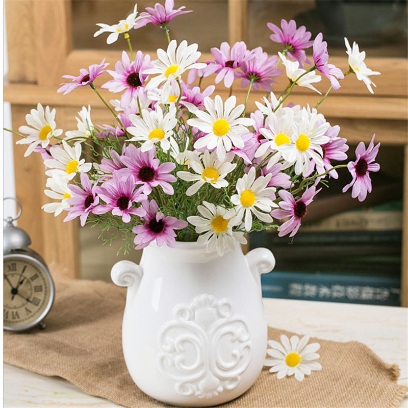One Bouquet 5 Heads Cute Silk Daisy Artificial Decorative Flower Wedding Christmas Flower Bouquet Home Room Table Decoration, Daisy dark pink
One Bouquet 5 Heads Cute Silk Daisy Artificial Decorative Flower Wedding Christmas Flower Bouquet Home Room Table Decoration, Daisy dark pink