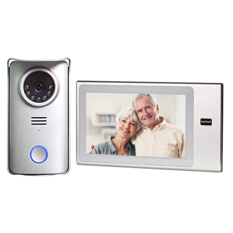 LERMOM Home Security Video Intercom 4 WIRE 1080p ahd 7''Inch Monitor Wired Video intercom for villa
LERMOM Home Security Video Intercom 4 WIRE 1080p ahd 7''Inch Monitor Wired Video intercom for villa