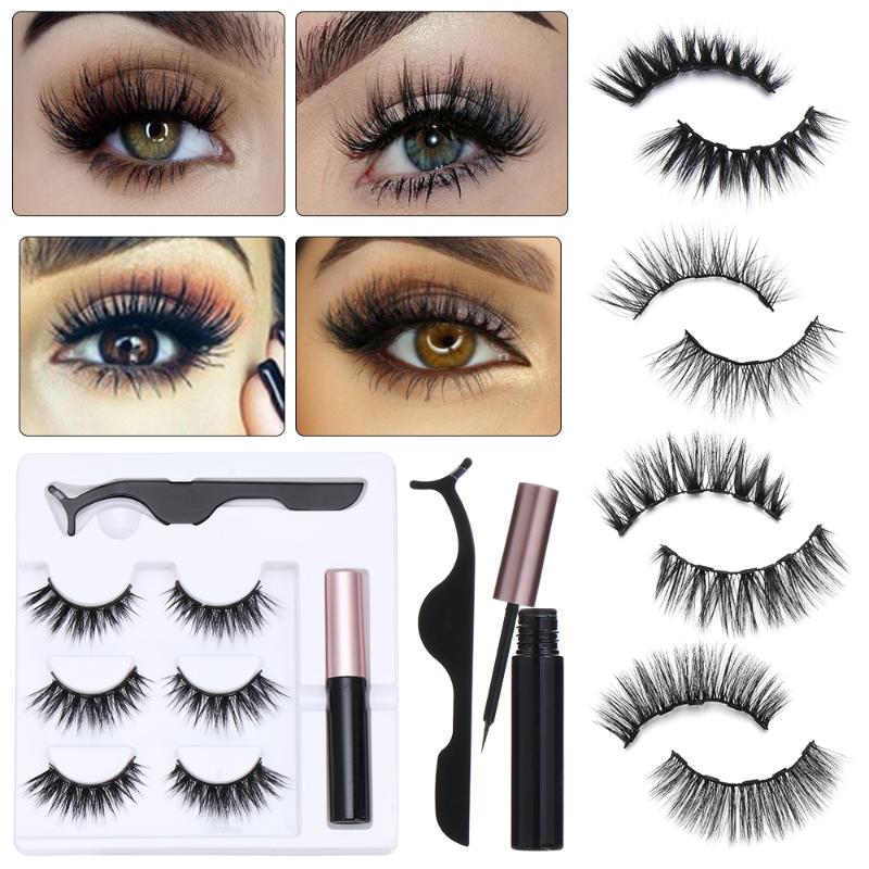 Magnetic Eyelashes With Magnetic Eyeliner and Tweezer Handmade Long Lasting Eyelash Extension 3 Pairs
Magnetic Eyelashes With Magnetic Eyeliner and Tweezer Handmade Long Lasting Eyelash Extension 3 Pairs